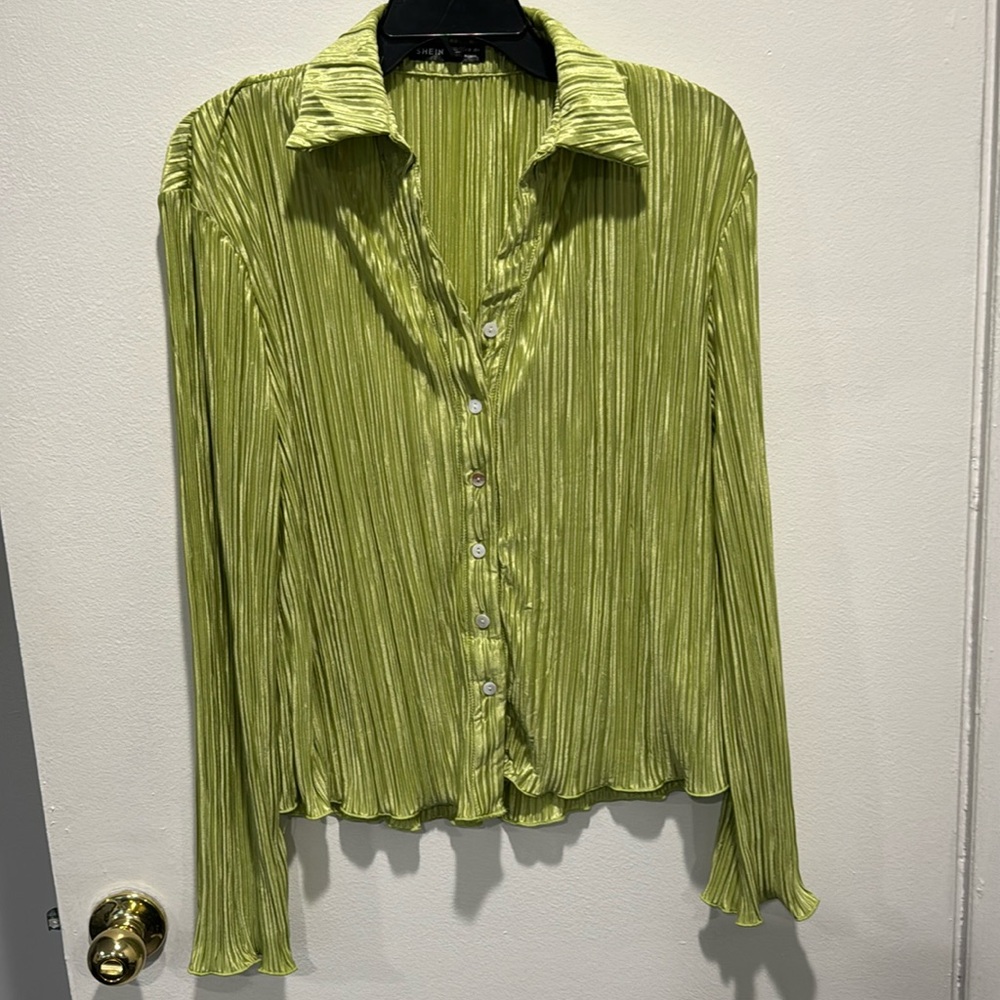 Neon green matching set